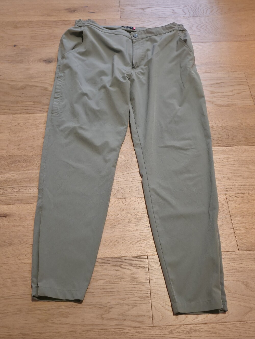 Thousand Miles Men's Casual Olive Chino Pants